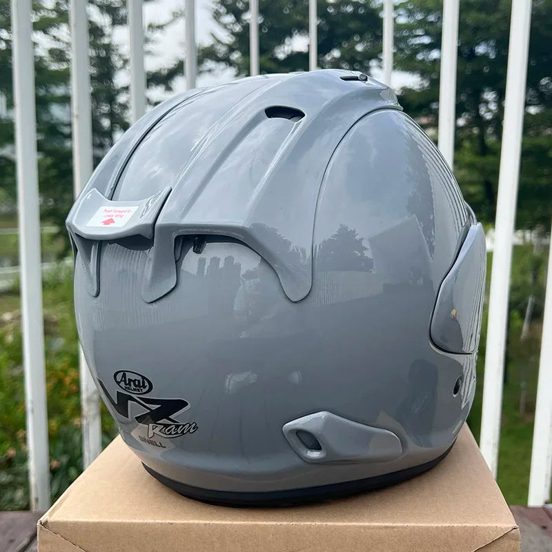 Casque Gris avec visière Iridium Grise VZ-Ram AraiForge®